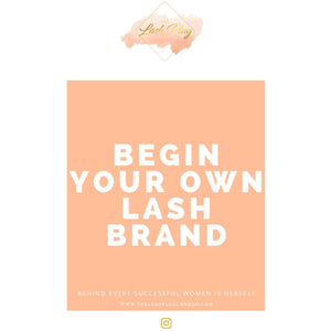 DIGITAL MANUAL - Begin Your Own Lash Brand (Vendor List) - The Lash Plug London